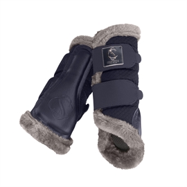 Eskadron Faux Fur Mesh Gamache - Navy - Classic Sport